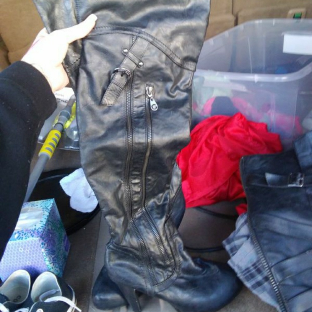 Guess Thigh High Boots